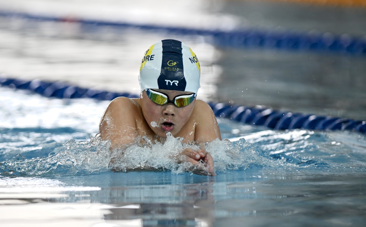Swimming class structure at Glenfield Pool